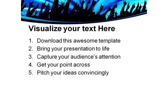 Audience Entertainment PowerPoint Templates And PowerPoint Backgrounds 0311