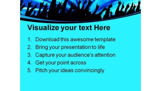 Audience Entertainment PowerPoint Templates And PowerPoint Backgrounds 0311
