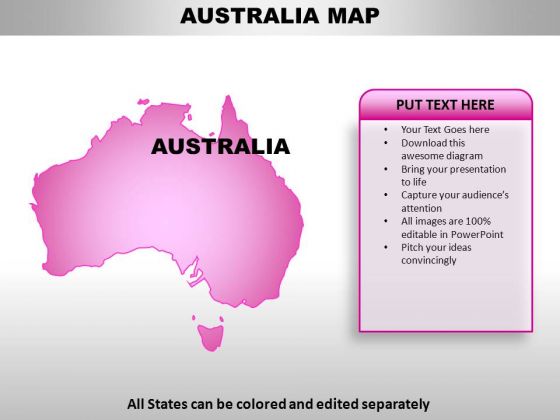 Australia PowerPoint Maps