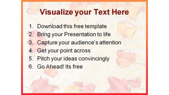 Autumn Leaves PowerPoint Icon