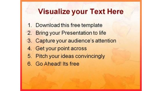 Autumn Leaves PowerPoint Icon