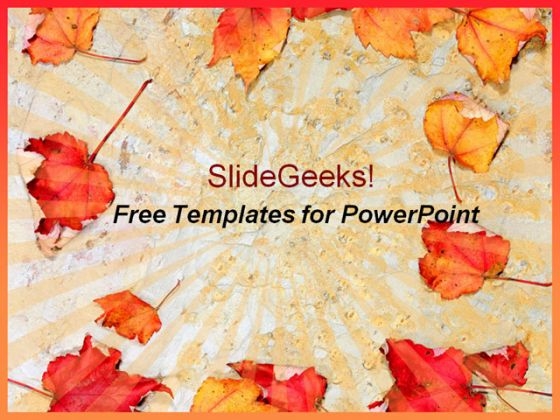 Autumn Leaves PowerPoint Icon