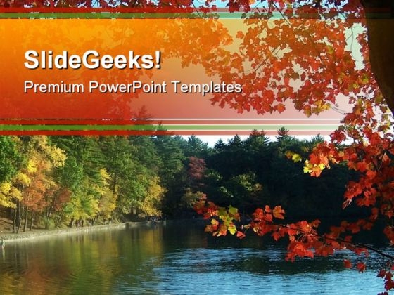 Autumn Beach Nature PowerPoint Templates And PowerPoint Backgrounds 0411
