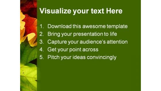 Autumn Leaves Nature PowerPoint Themes And PowerPoint Slides 0511