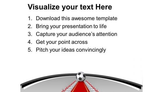 Award Ceremony For Victory Team PowerPoint Templates Ppt Backgrounds For Slides 0413