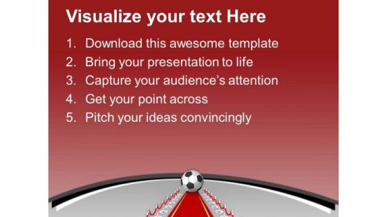 Award Ceremony For Victory Team PowerPoint Templates Ppt Backgrounds For Slides 0413