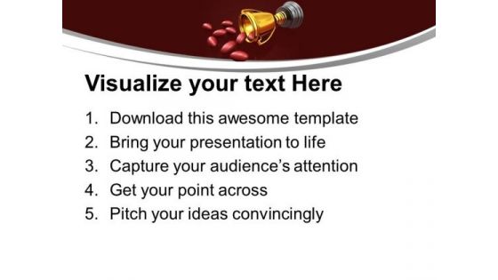 Award Winning Ingredients Winner Trophy PowerPoint Templates Ppt Backgrounds For Slides 0113