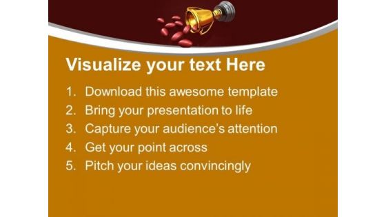 Award Winning Ingredients Winner Trophy PowerPoint Templates Ppt Backgrounds For Slides 0113