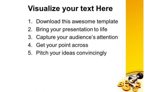 Award Winning Number Winner Success PowerPoint Templates And PowerPoint Themes 0712