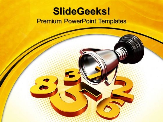 Award Winning Number Winner Success PowerPoint Templates And PowerPoint Themes 0712