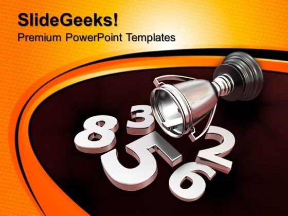 Award Winning Numbers Symbol PowerPoint Templates And PowerPoint Themes 0912