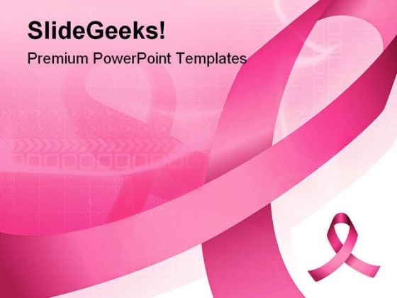 Awareness Medical PowerPoint Template 1010