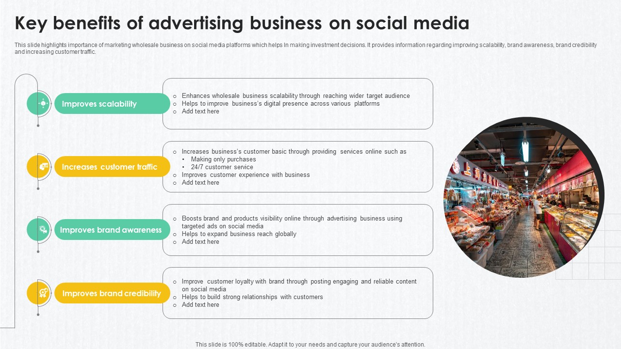 B2B Marketing Techniques Key Benefits Of Advertising Business On Social Media