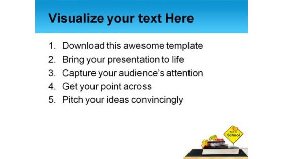 Back To School01 Education PowerPoint Template 1110