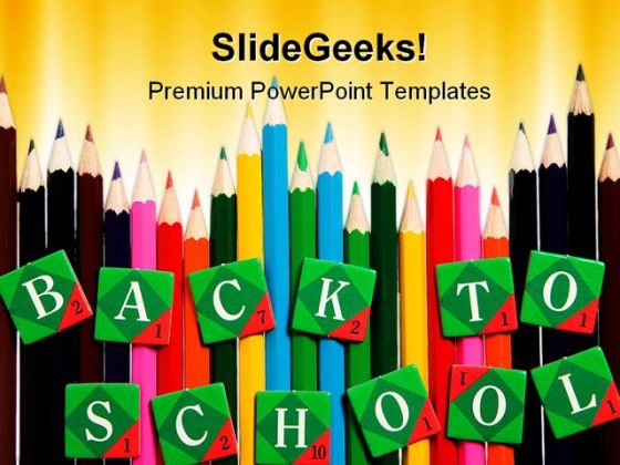 Back To School03 Education PowerPoint Template 1010