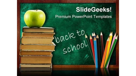 Back To School05 Education PowerPoint Template 0810