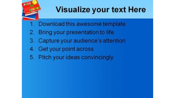 Back To School Concept Education PowerPoint Backgrounds And Templates 1210