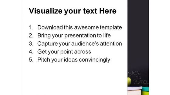 Back To School Education PowerPoint Template 1110