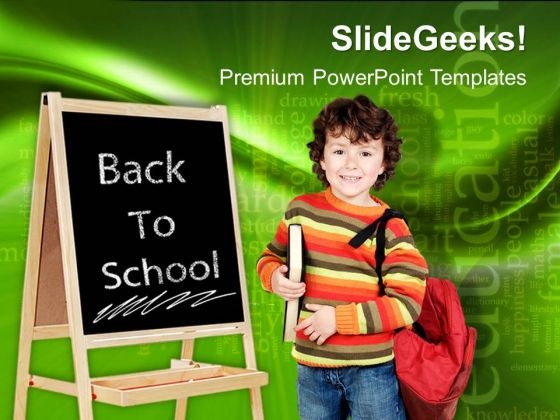 Back To School Education PowerPoint Templates And PowerPoint Themes 0412