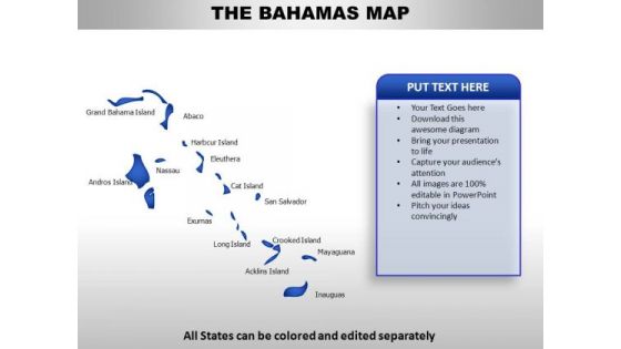 Bahamas PowerPoint Maps