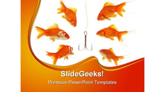 Bait Animals PowerPoint Background And Template 1210