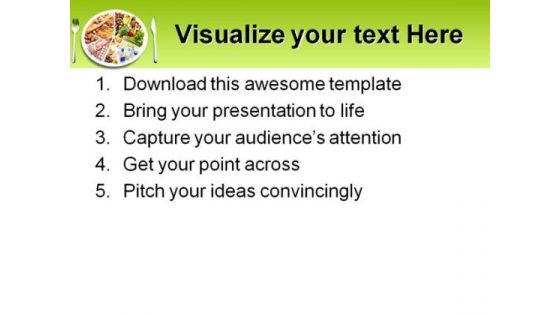 Balance Diet Food PowerPoint Templates And PowerPoint Backgrounds 0211