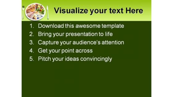 Balance Diet Food PowerPoint Templates And PowerPoint Backgrounds 0211