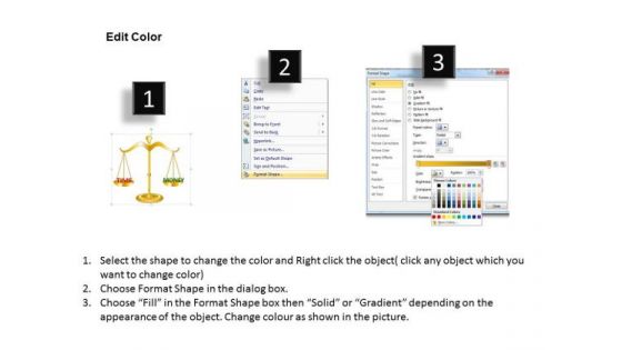 Balance Time And Money Editable PowerPoint Slides