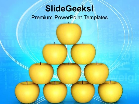 Balancing Diet Health PowerPoint Templates Ppt Backgrounds For Slides 0513