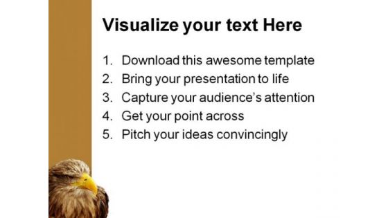Bald Eagle Animal PowerPoint Themes And PowerPoint Slides 0411
