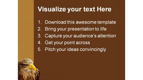 Bald Eagle Animal PowerPoint Themes And PowerPoint Slides 0411