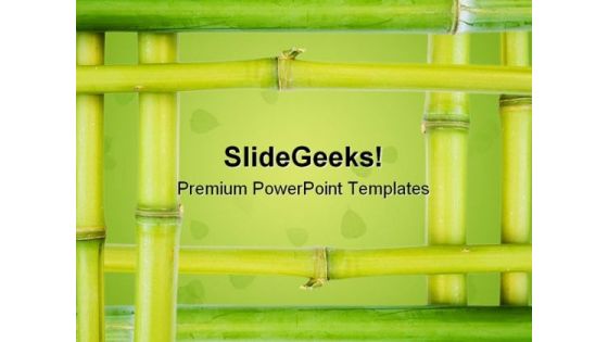Bamboo Borders Nature PowerPoint Themes And PowerPoint Slides 0511
