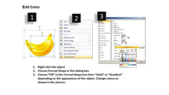 Bananas PowerPoint Templates Fruits Ppt Slides
