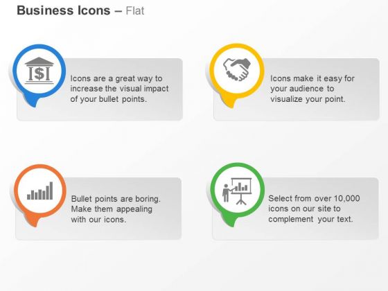 Bank Bar Graph Business Deal Result Analysis Ppt Slides Graphics