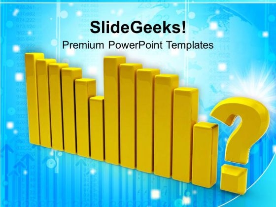 Bar Graph On Bright Background Business PowerPoint Templates Ppt Backgrounds For Slides 1212