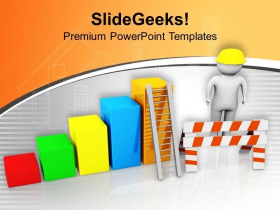 Be Aware On Construction Site PowerPoint Templates Ppt Backgrounds For Slides 0713