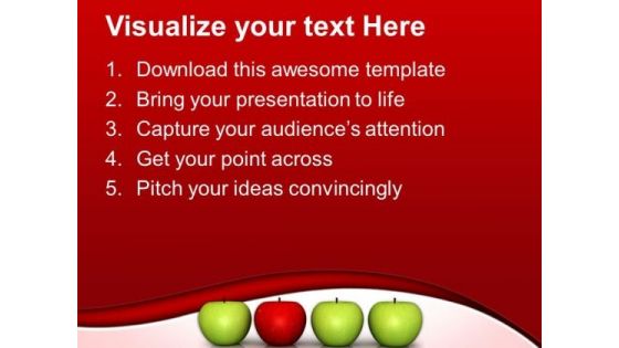 Be Different From Others PowerPoint Templates Ppt Backgrounds For Slides 0513