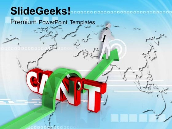 Be Positive To Get Success PowerPoint Templates Ppt Backgrounds For Slides 0413