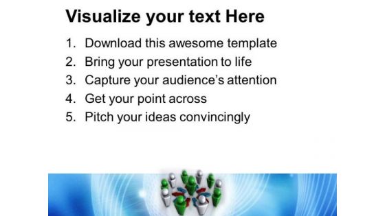 Be The Leader And Lead The Group PowerPoint Templates Ppt Backgrounds For Slides 0513