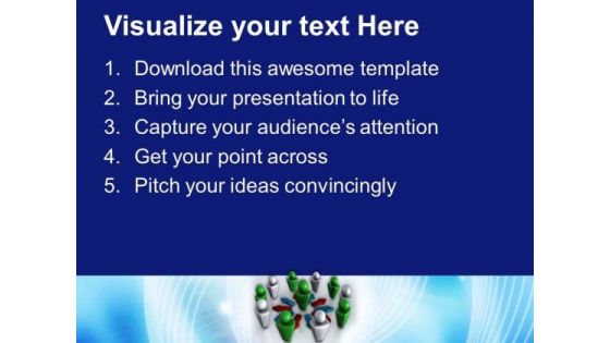 Be The Leader And Lead The Group PowerPoint Templates Ppt Backgrounds For Slides 0513