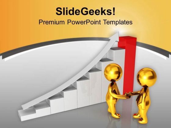 Be The Number One Business Man PowerPoint Templates Ppt Backgrounds For Slides 0713