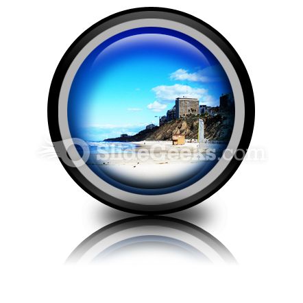 Beach01 PowerPoint Icon Cc