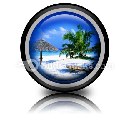 Beach02 PowerPoint Icon Cc