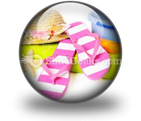 Beach Items01 PowerPoint Icon C