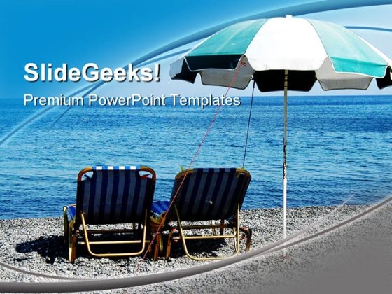 Beach Relax Holidays PowerPoint Themes And PowerPoint Slides 0511