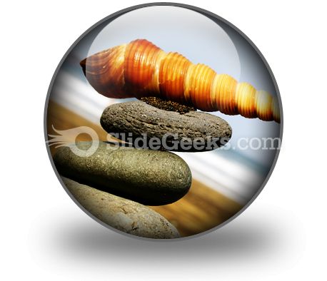 Beach Sign PowerPoint Icon C