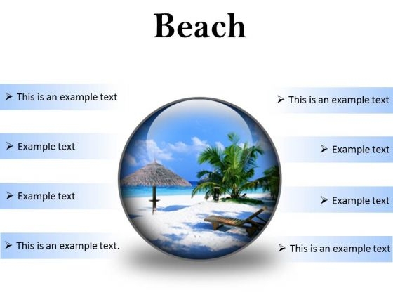 Beach Vacation PowerPoint Presentation Slides C