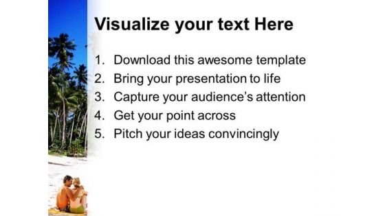 Beach Vacation PowerPoint Templates And PowerPoint Themes 0512