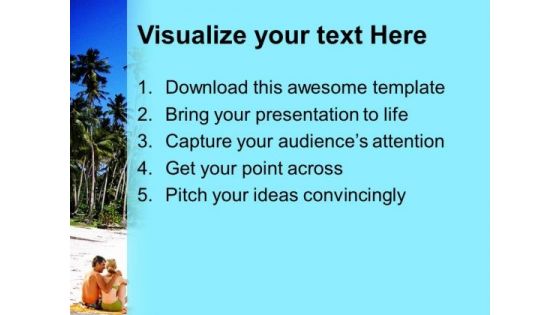 Beach Vacation PowerPoint Templates And PowerPoint Themes 0512