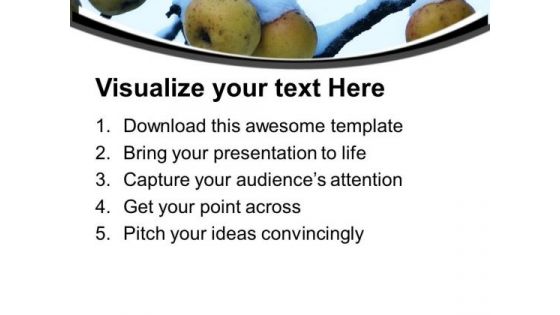 Beautiful Colors And Fruit In Background PowerPoint Templates Ppt Backgrounds For Slides 0413
